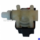 Plastic solenoid inlet valve